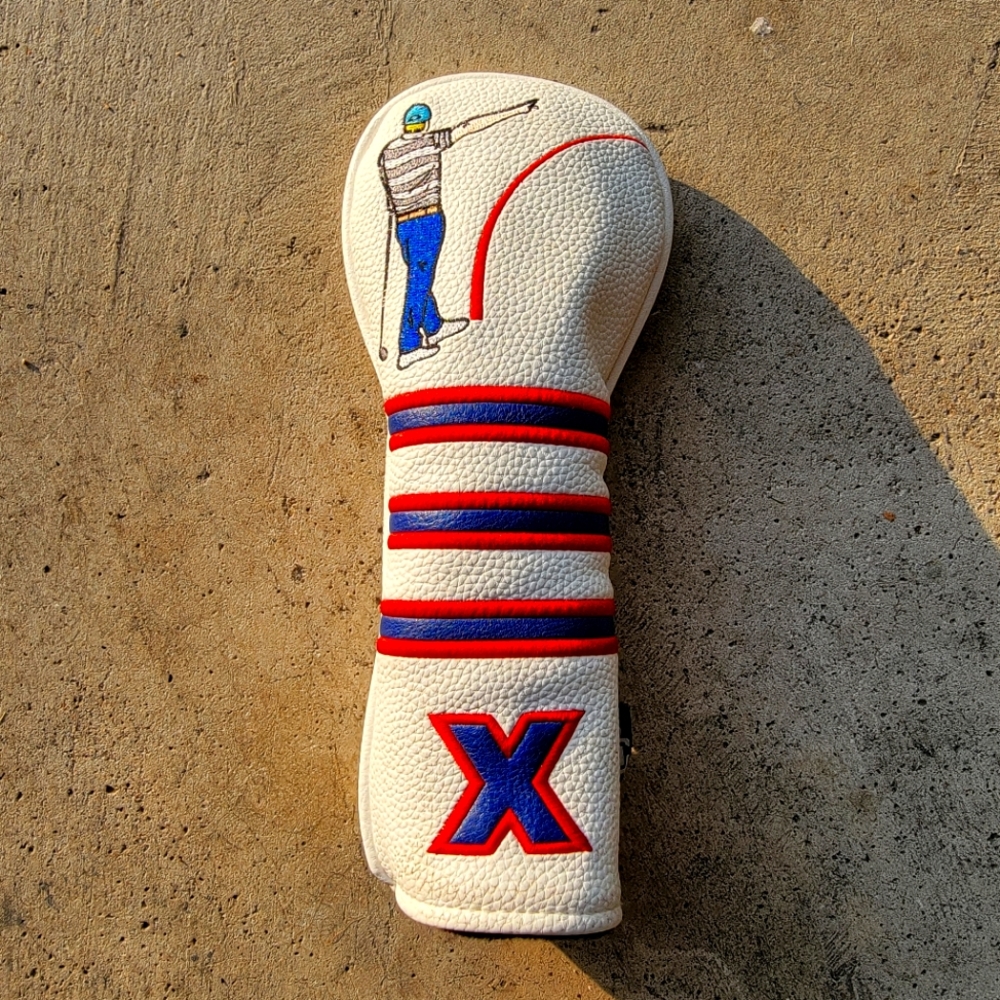 "Golf Gods" hybrid head cover